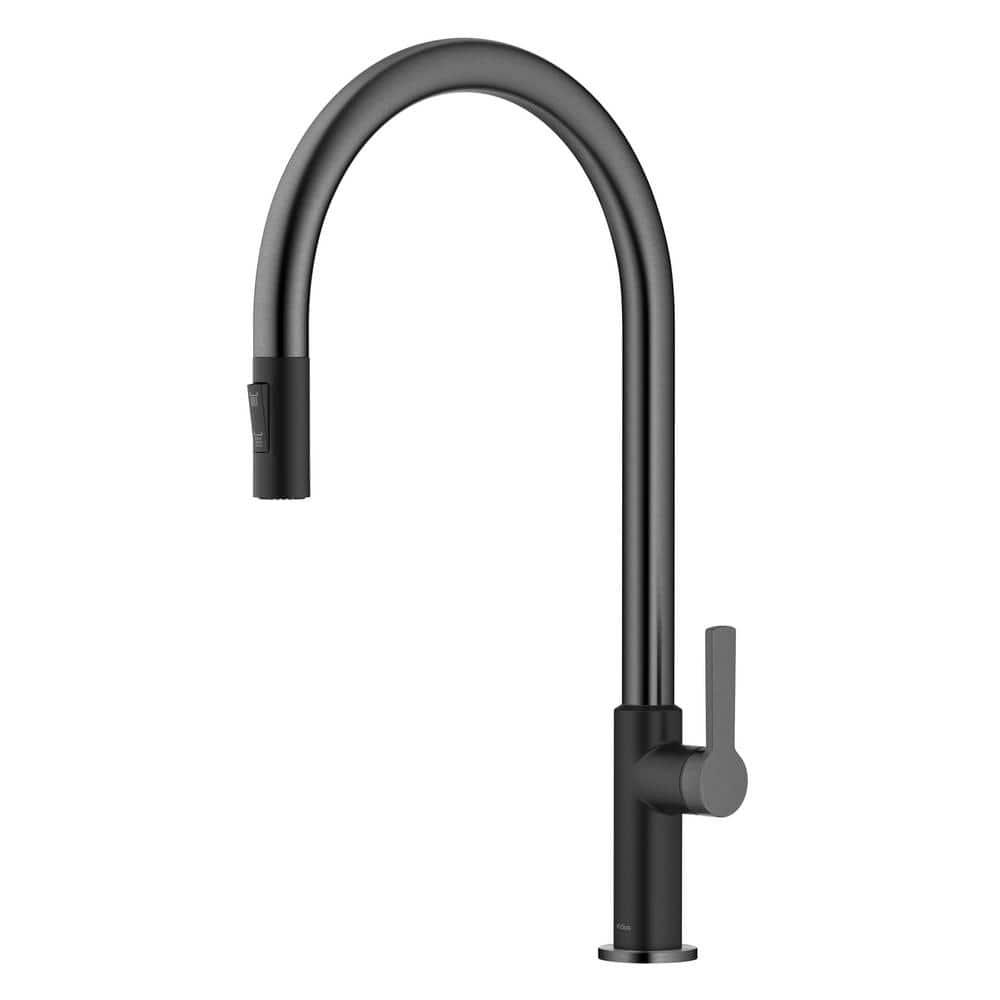 Oletto Pull Down Single Handle Kitchen Faucet