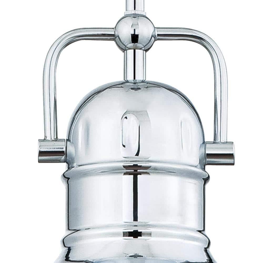 Westinghouse Boswell LED Pendant Chrome Finish Frosted Prismatic Lens