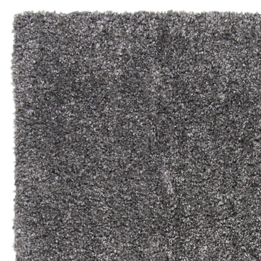August Shag 900 AUG900 Power Loomed Indoor Area Rug - Grey - 5'3"x5'3" - Safavieh