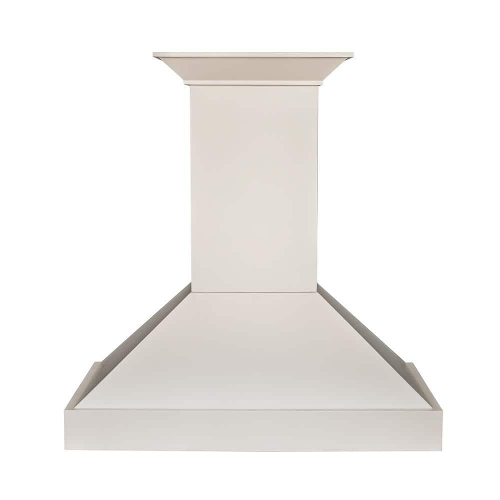 ZLINE 30 in. Convertible Vent Wooden Wall Mount Range Hood in Antigua & Walnut