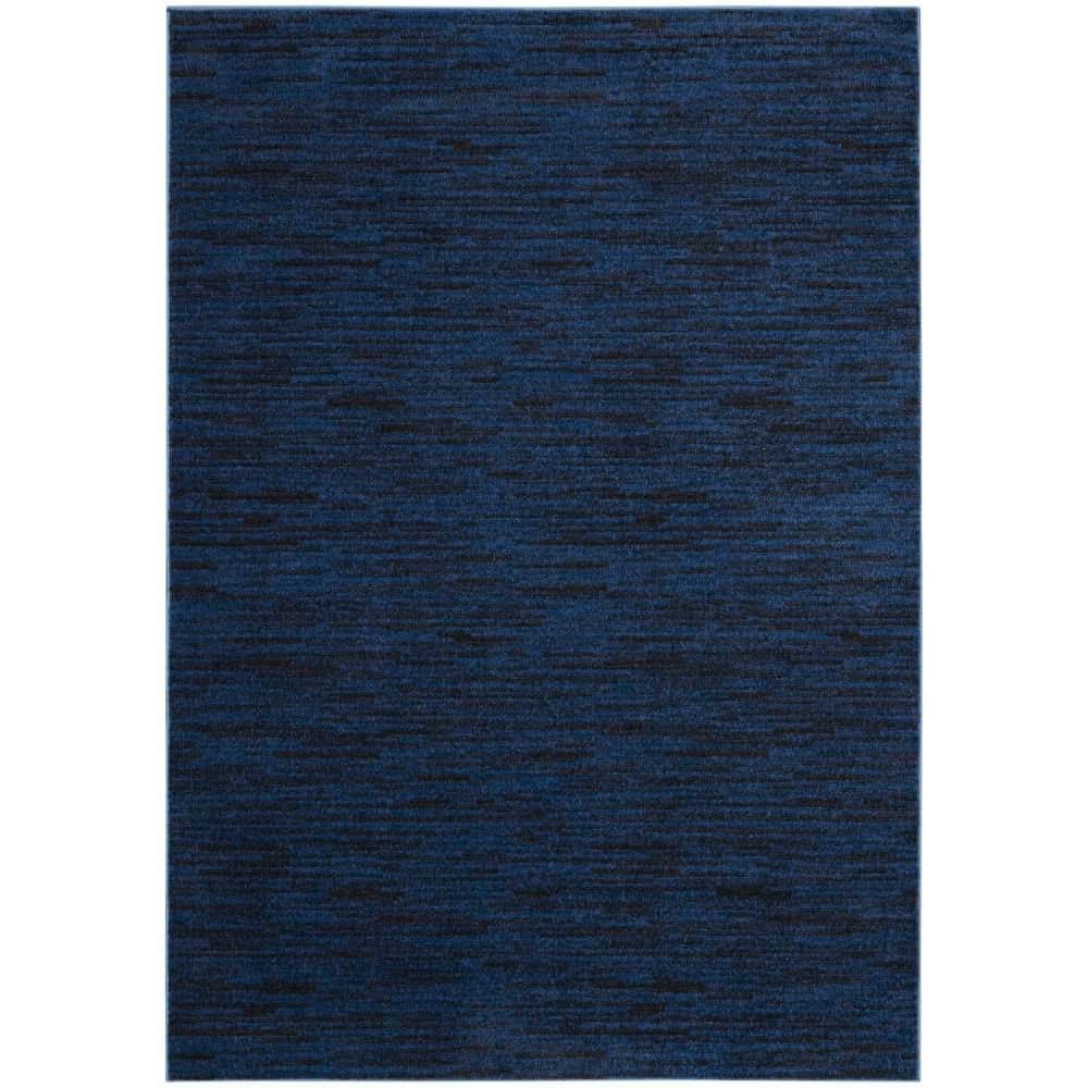 Nourison Nourison Essentials NRE01 Indoor/outdoor Area Rug - Midnight Blue 4' x 6'