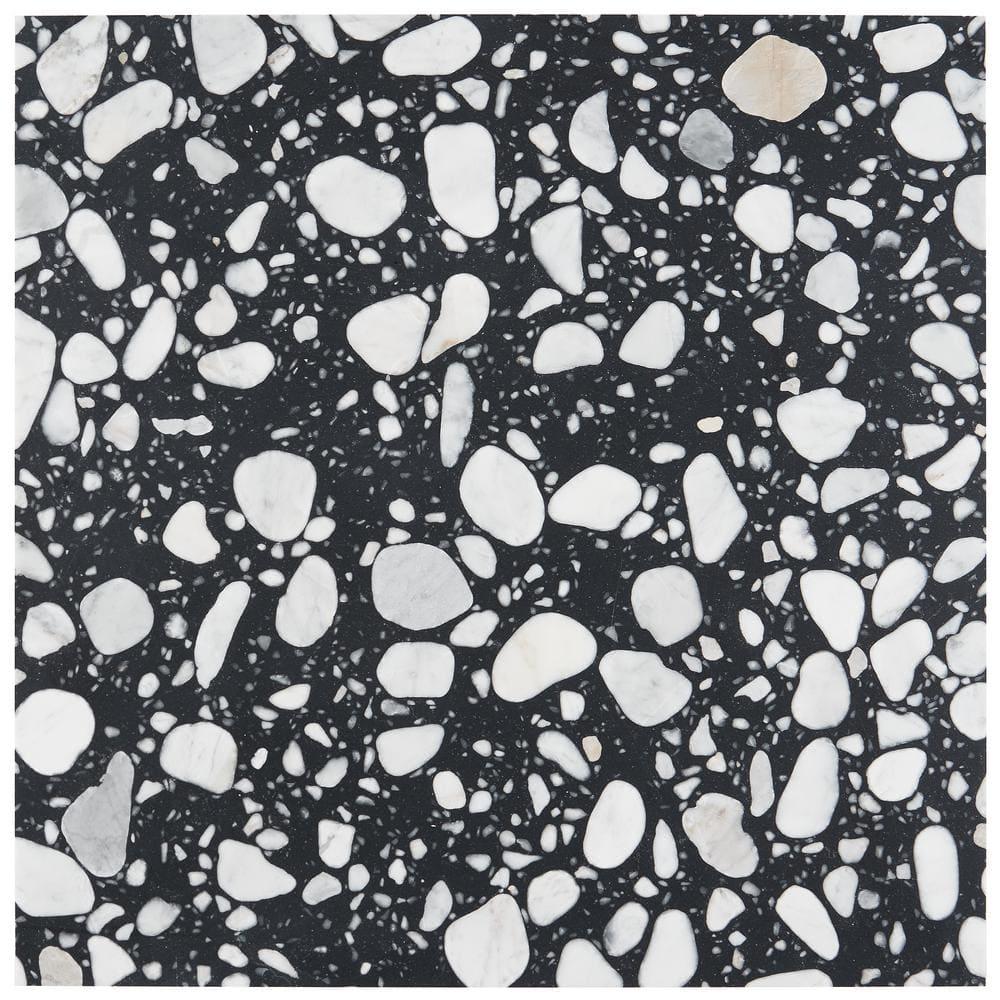 Brezza Terrazzo 23.62 in. x 23.62 in. Honed Terrazzo Floor and Wall Tile (3.87 Sq. Ft. / Each)