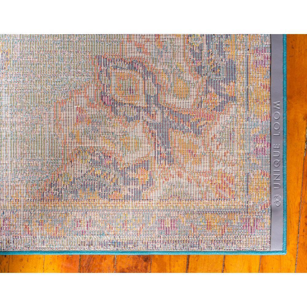 Unique Loom Penrose Collection Area Rug - Alexis (8' x 10' Rectangle Green/Black)
