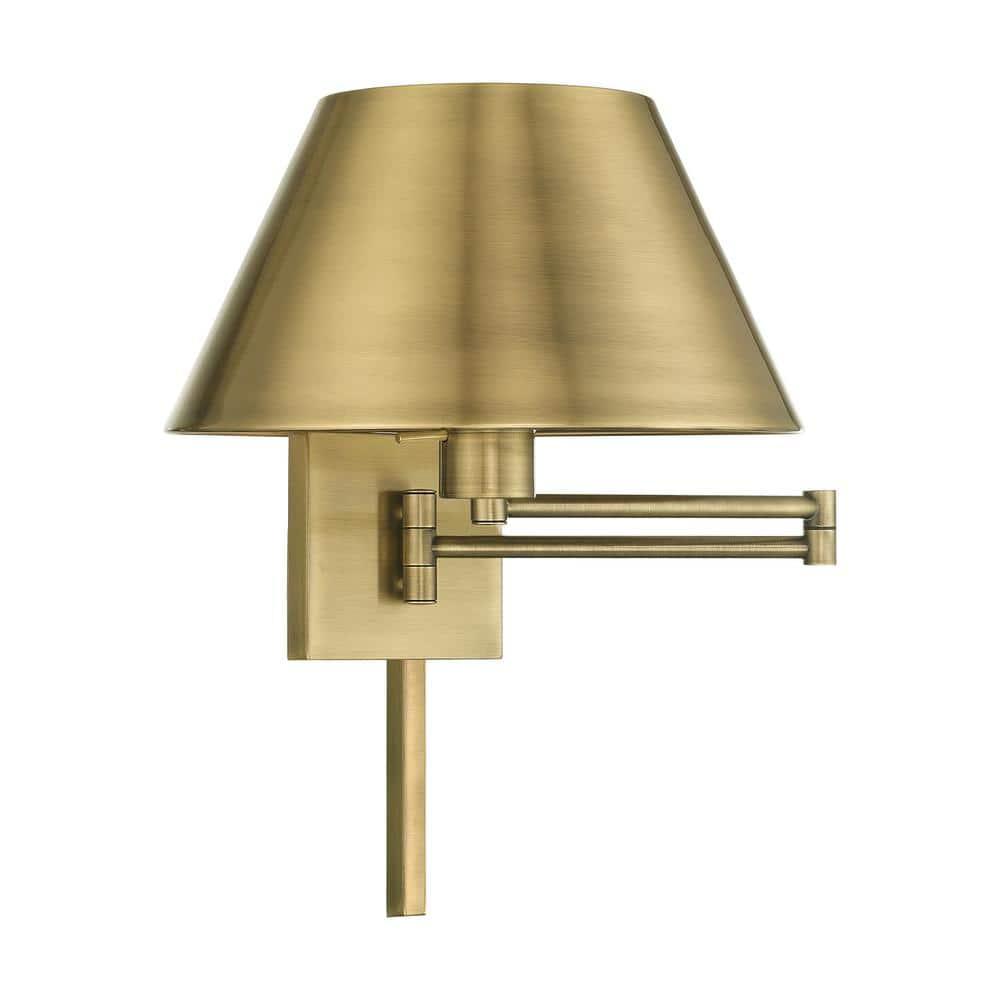 Brevan Steel Swing Arm Sconce