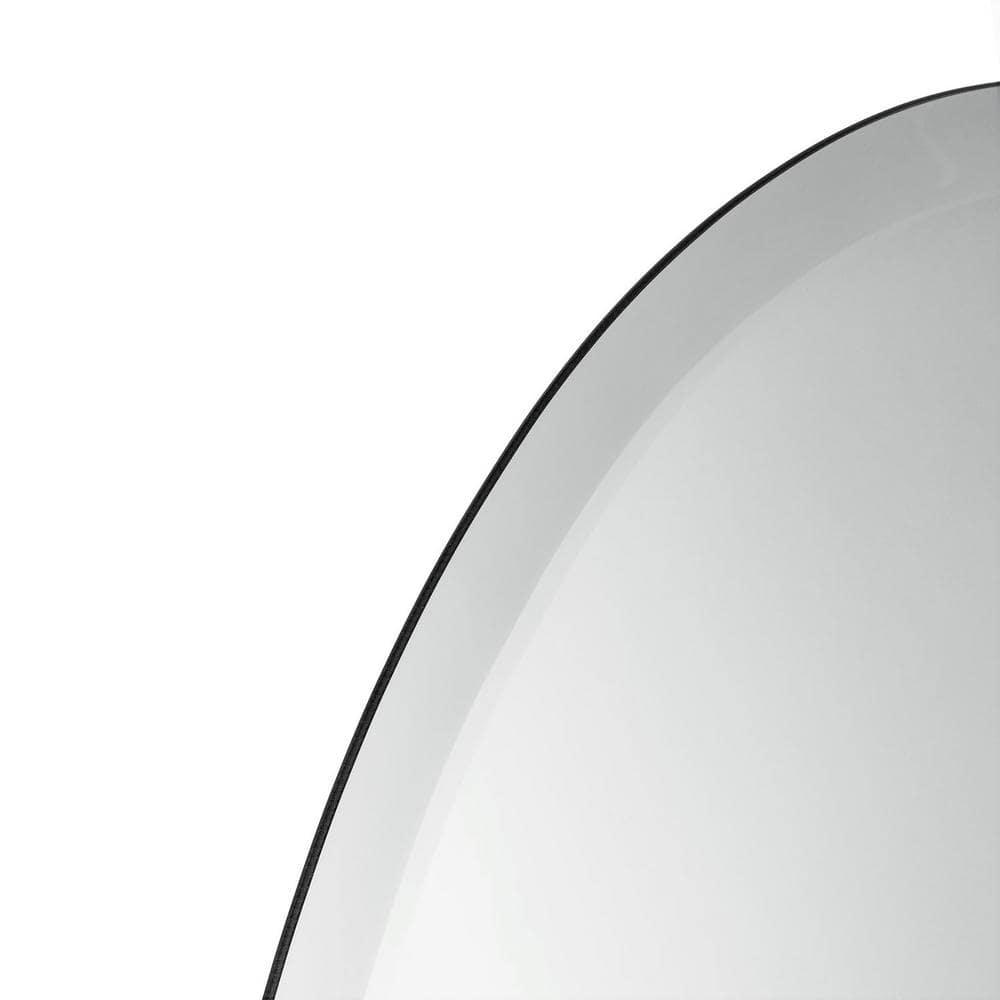 Better Bevel Frameless Round Mirror, 36" Diameter Circle Bathroom Wall Mirror w/Beveled Edge
