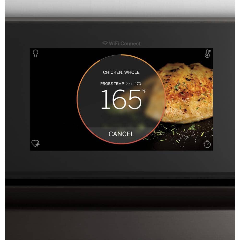 GE Profile™ GE Profile Smart Appliances 29.75" Self-Cleaning Convection Electric Double Wall Oven PTD7000SNSS