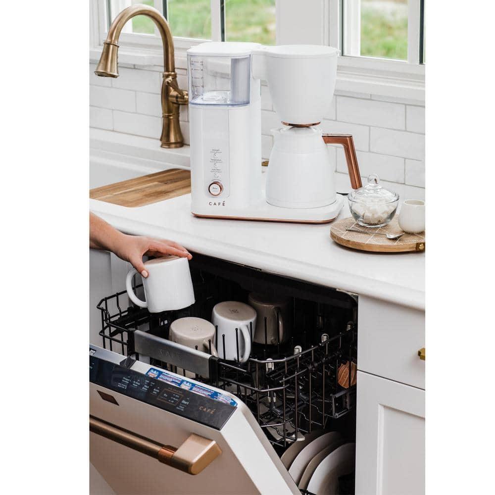 Café ™ Matte White 10-Cup Drip Coffee Maker with Thermal Carafe