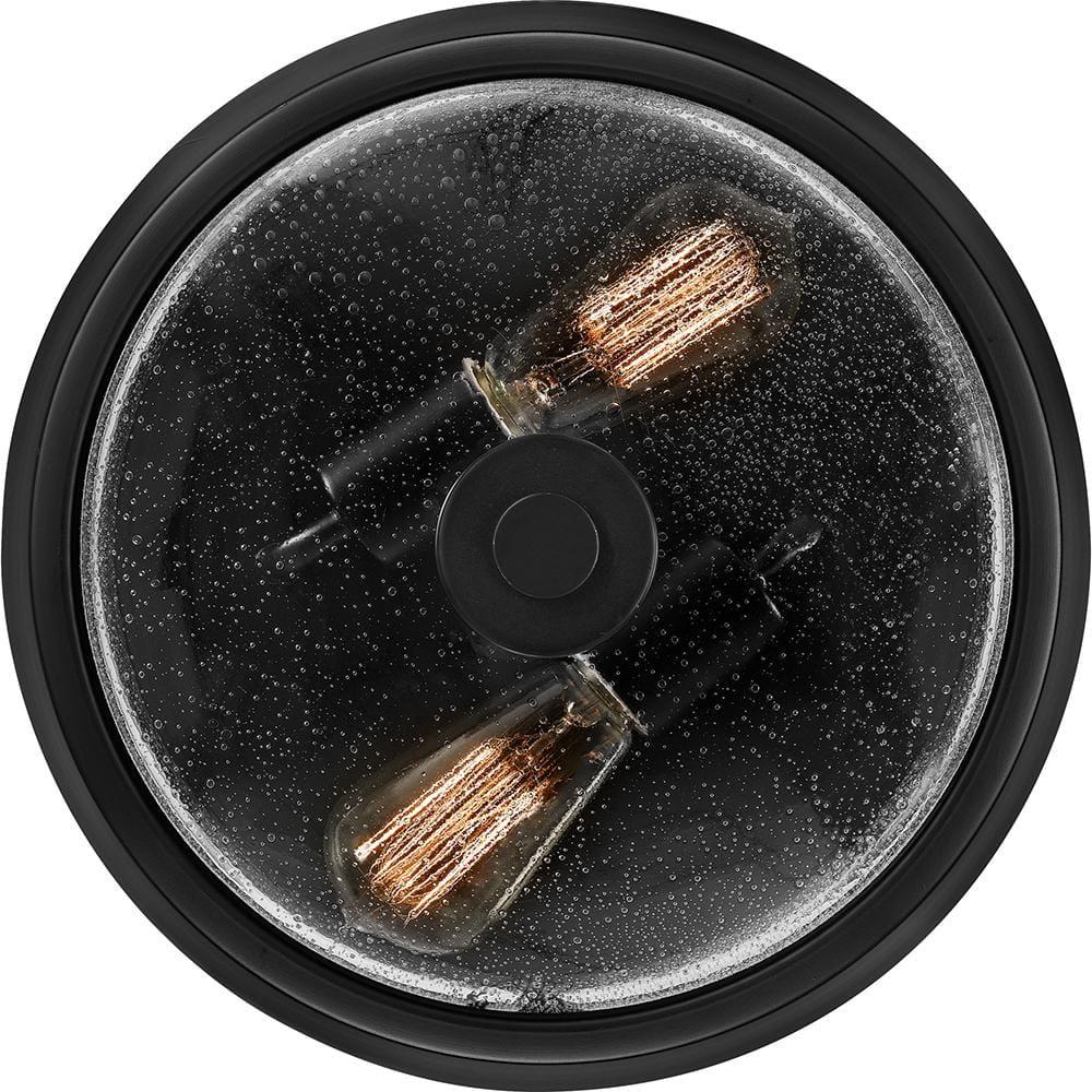 Quoizel Lighting Radius 2 - Light Flush Mount in  Earth Black