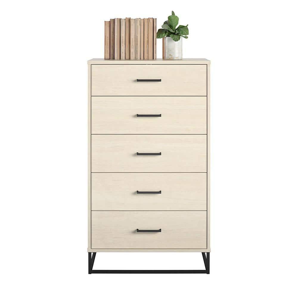 Novogratz Kelly 27.19'' W Unfinished 5 - Drawer Dresser