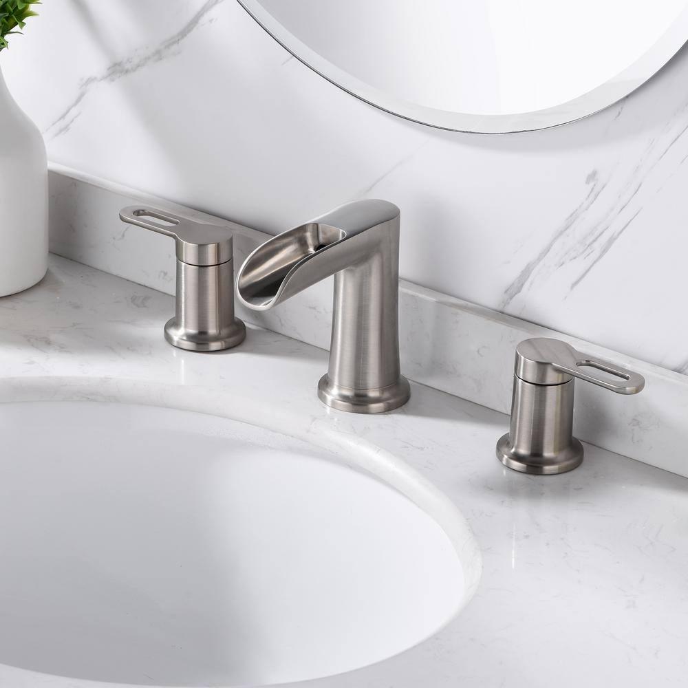 VividFall 8 in. Widespread 2-Handle Bathroom Faucet
