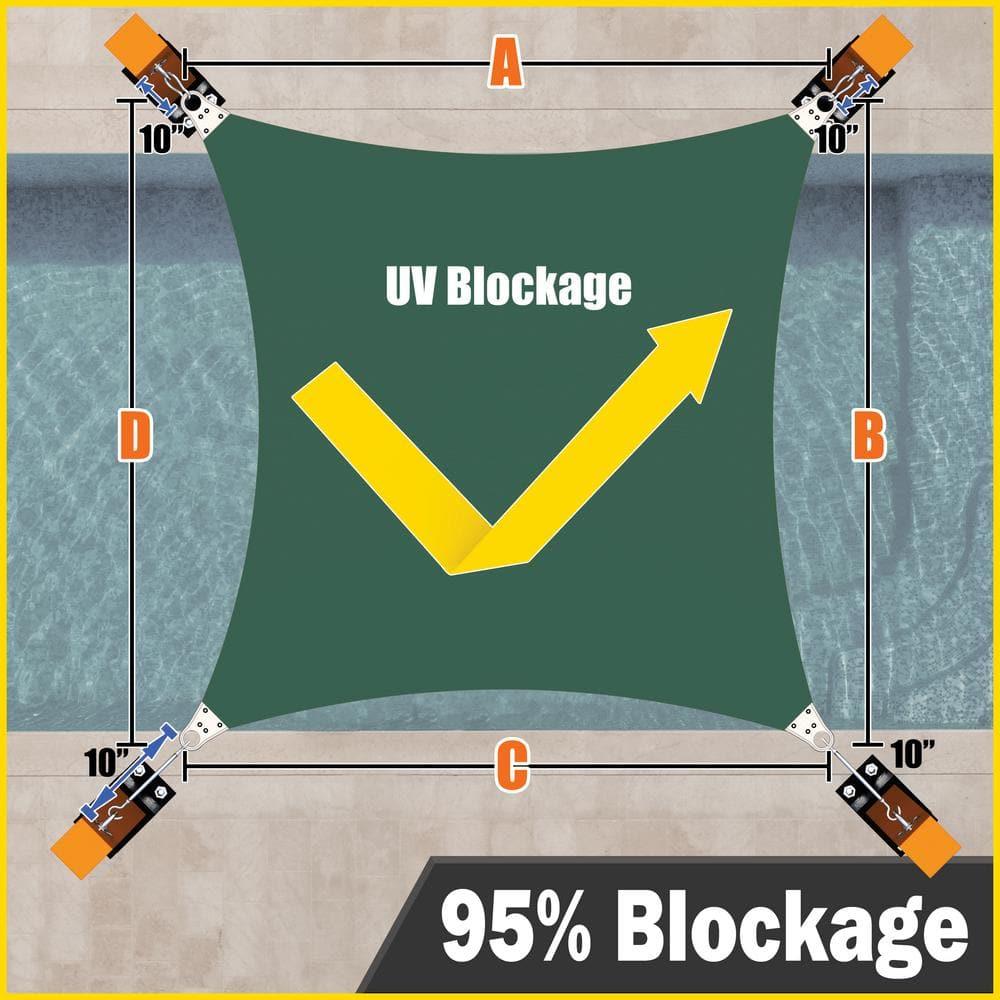 Royal Shade Royal Shade Super Ring Rectangle Shade Sail