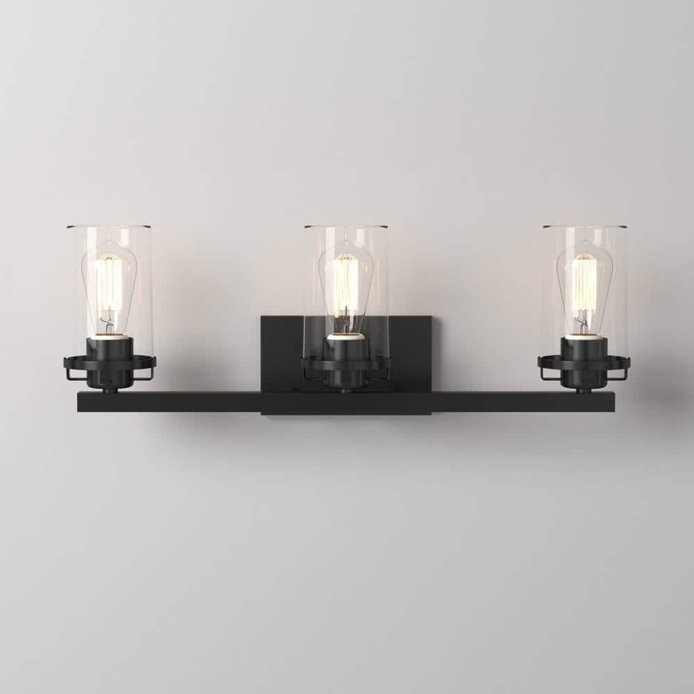 Designers Fountain 93303-BK Jedrek 3 Light Bath in Black