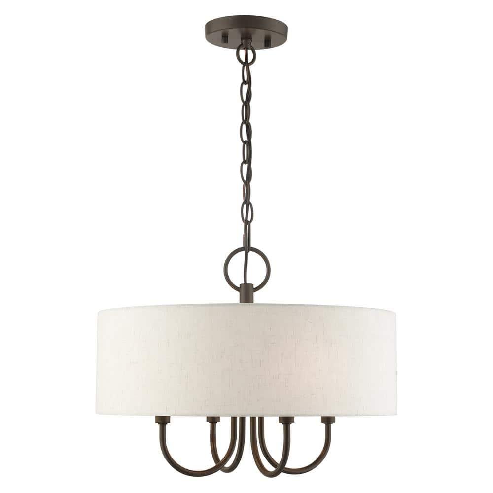 Livex Lighting Blossom 4 - Light Pendant in  English Bronze