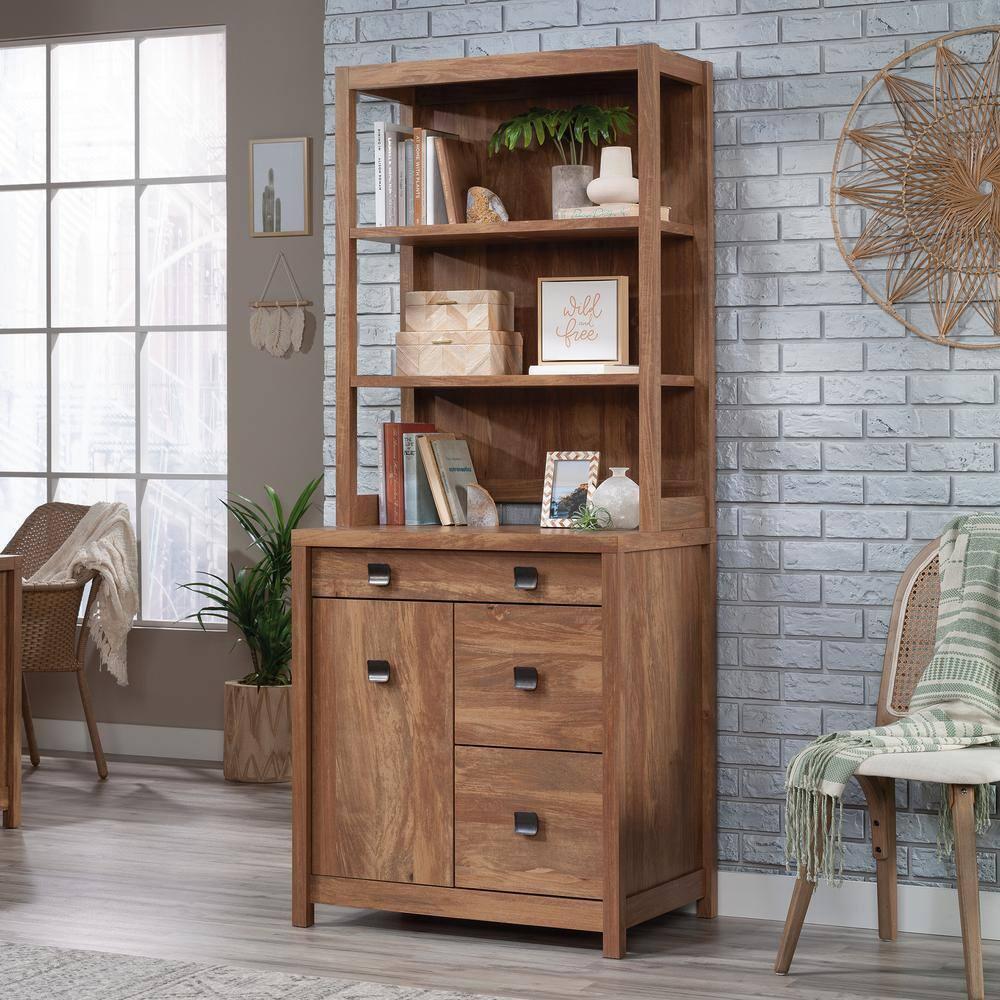 Cannery Bridge Library Hutch Sindoori Mango - Sauder