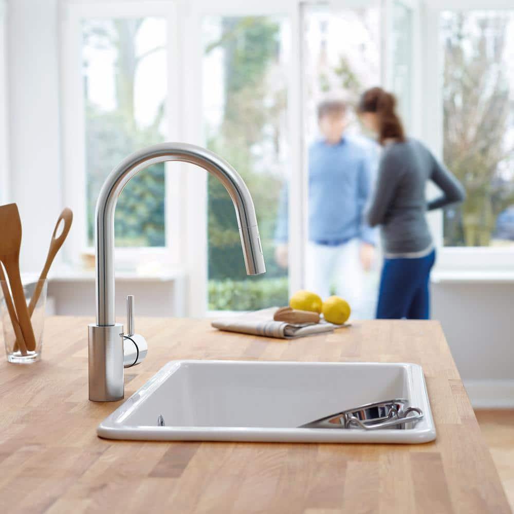 Concetto™ Single Handle Kitchen Faucet with Accessories 1.75 GPM