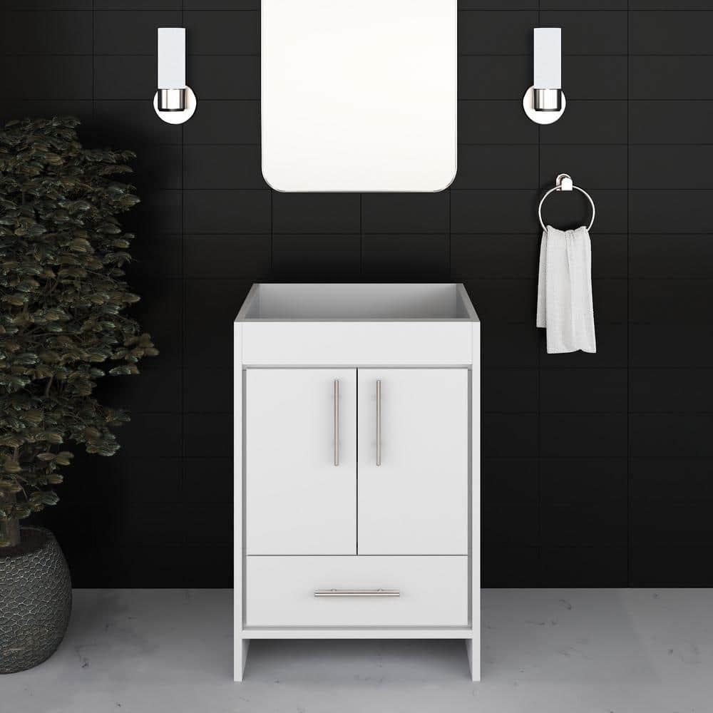 Capri 24 in. W x 22 in. D x 34 in. H Single Sink Bath Vanity Cabinet without Top