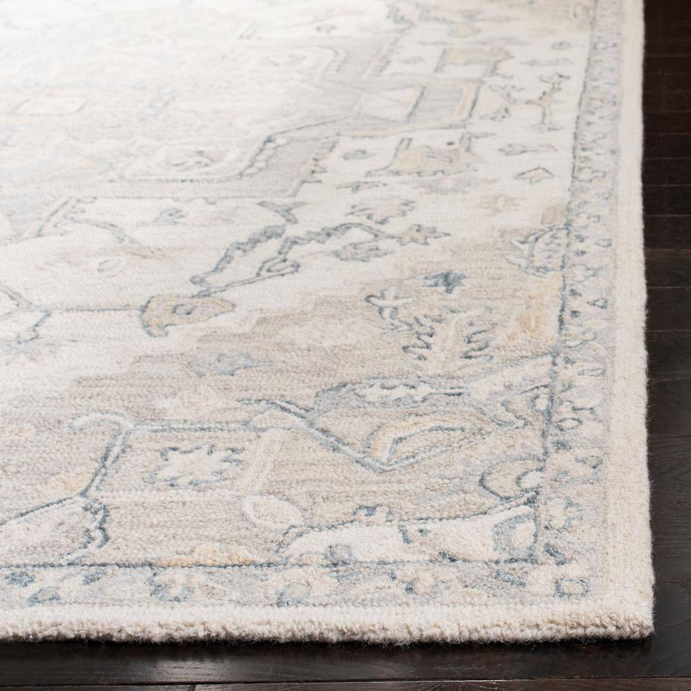 Micro-Loop MLP503 Hand Tufted Indoor Runner Rug - Ivory/Beige - 2'3"x9' - Safavieh
