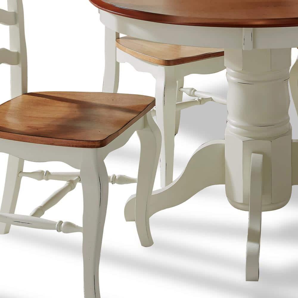 5pc French Countryside Dining Set Off White - Homestyles