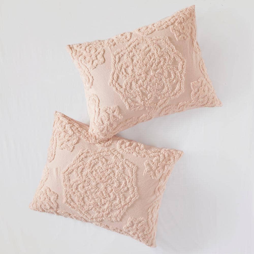Madison Park Laetitia Tufted Cotton Chenille Medallion Comforter Set