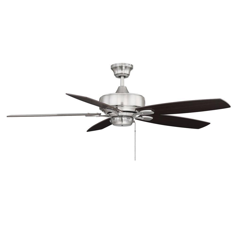 Wind Star 52" Ceiling Fan in Brushed Pewter