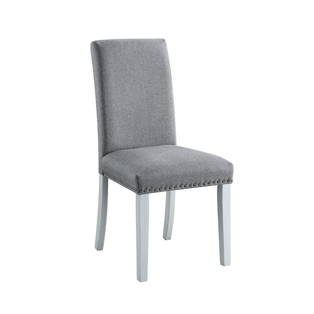 ACME Furniture Linen Upholstered Side Chair