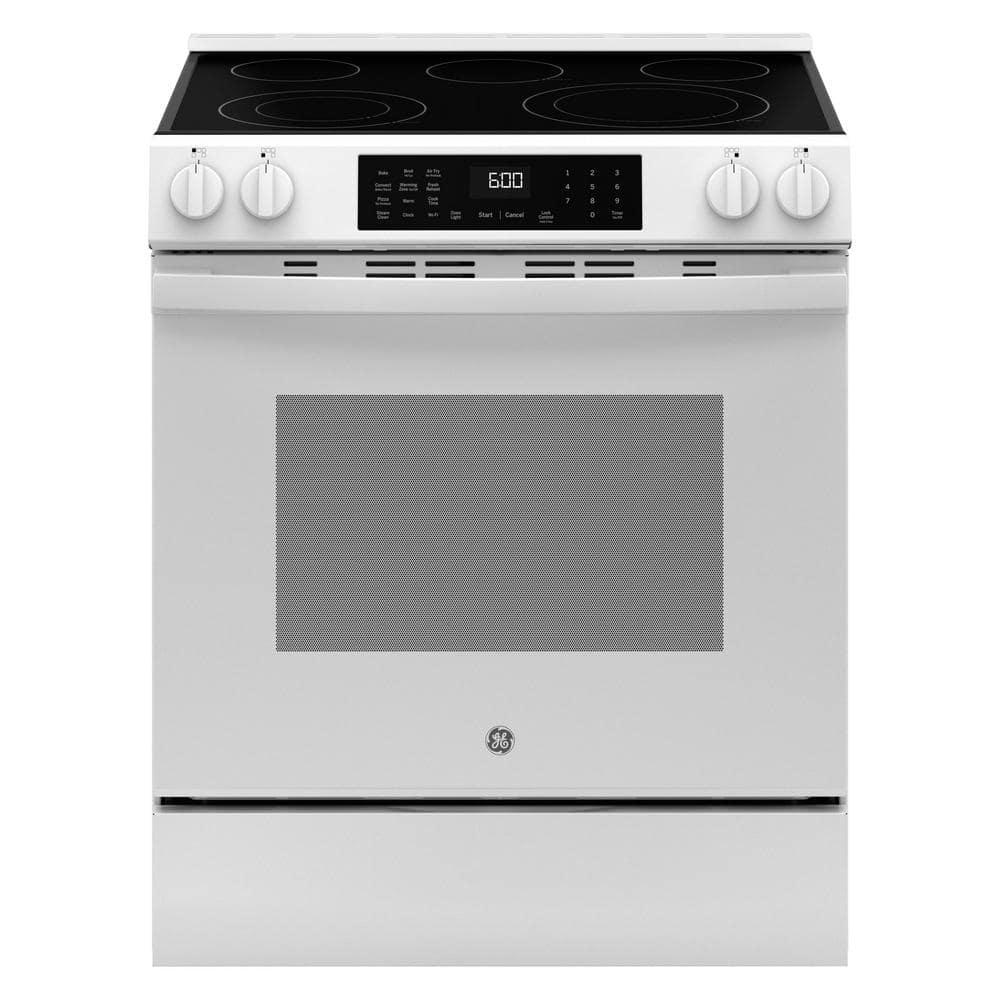 GE 30" Slide-In Electric Convection Range