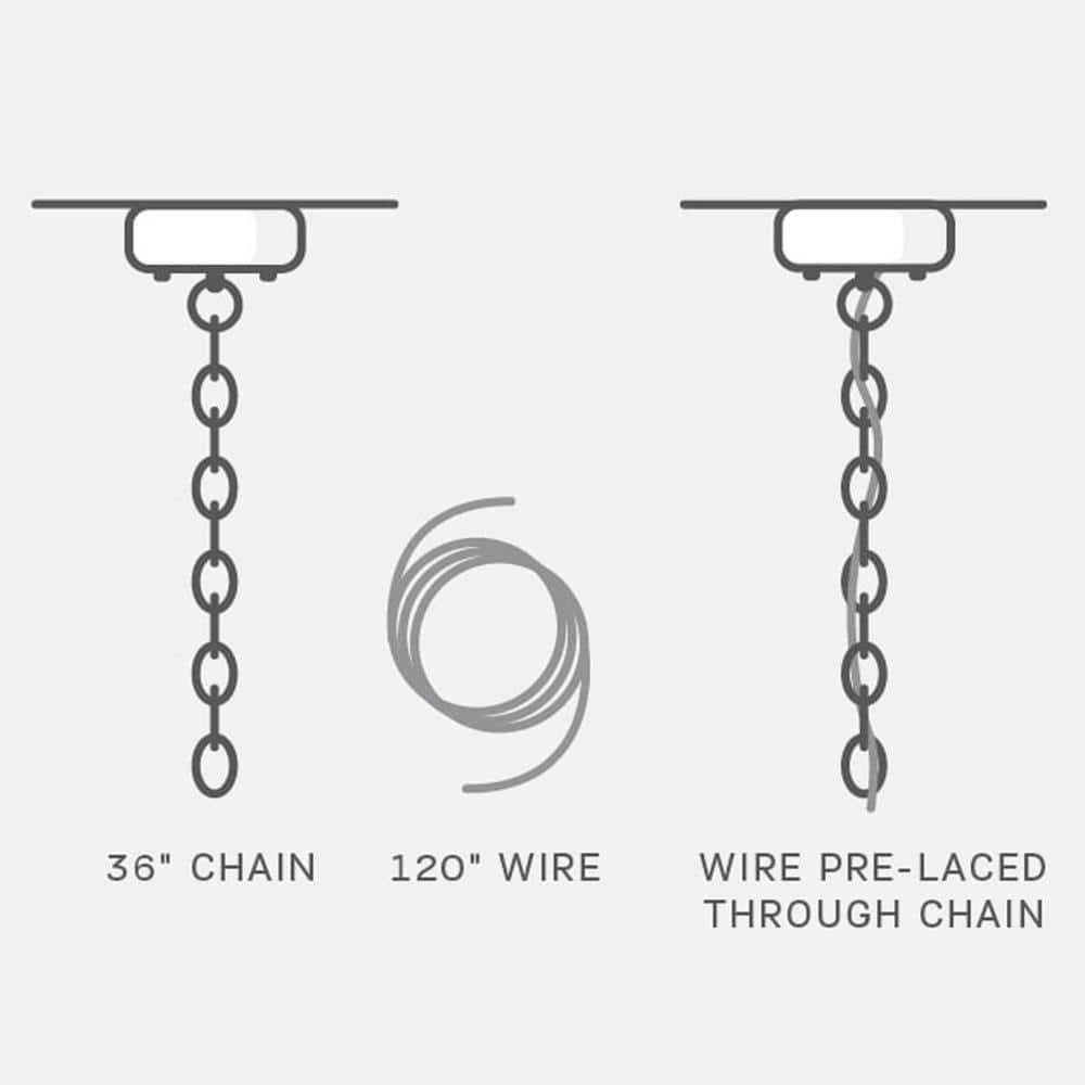 Elmwood 3-Light Brushed Nickel Modern Transitional Hanging Candlestick Chandelier with Satin Etched Glass Shades