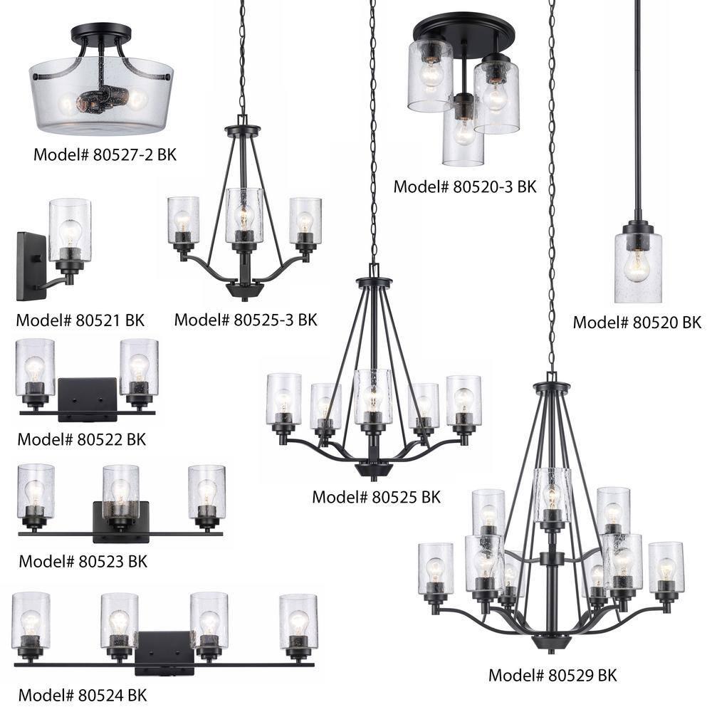 Trans Globe Lighting 80520 Mod Pod 4" Wide Mini Pendant - Black