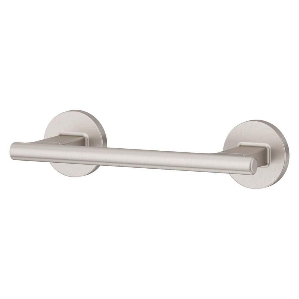 Capistrano Wall Mount Double Post Toilet Paper Holder in Spot Defense Brushed Nickel