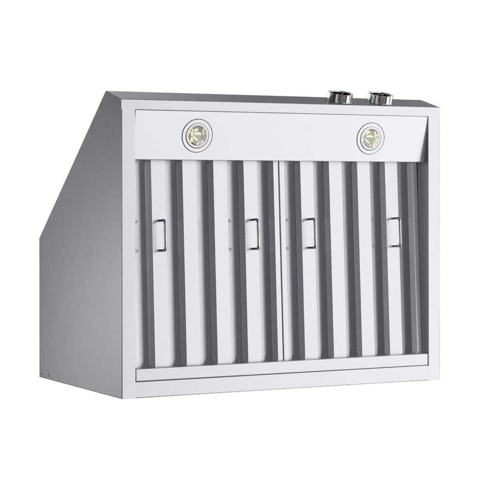 30 in. 900 CFM Ducted Under Cabinet Range Hood in Stainless Steel with Digital Controls