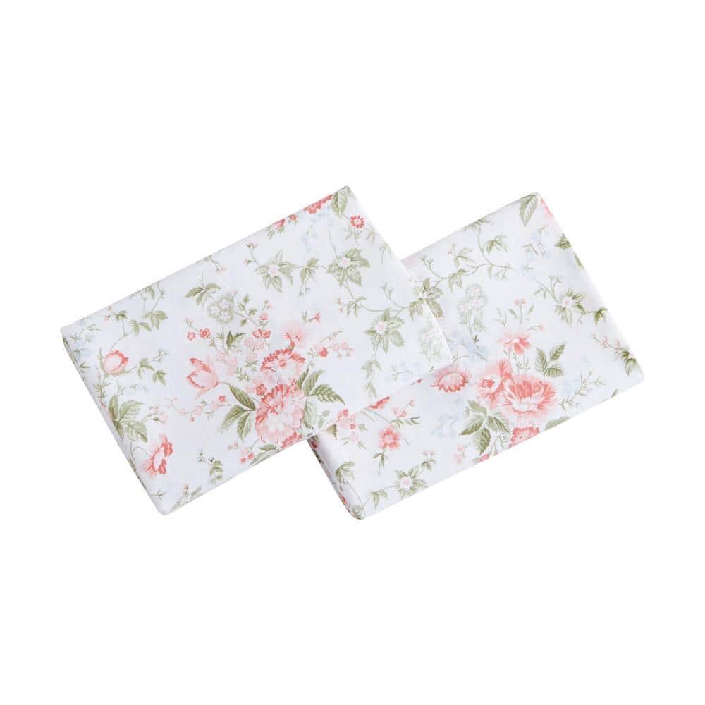Laura Ashley Laura Ashley Printed Cotton Sateen Pillowcase Set (Set of 2)