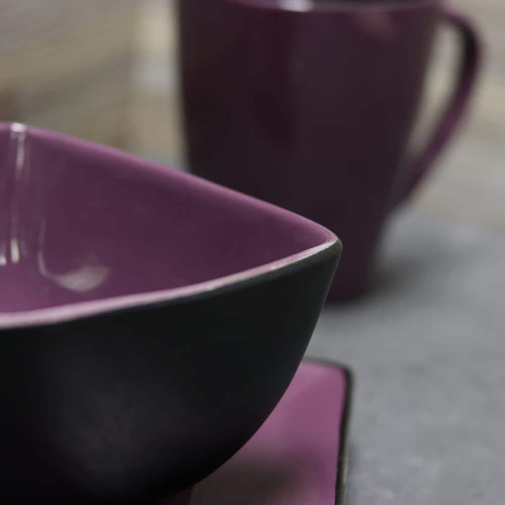 Wrought Studio™ Laurendeau 16 Piece Stoneware Dinnerware Set - Service for 4