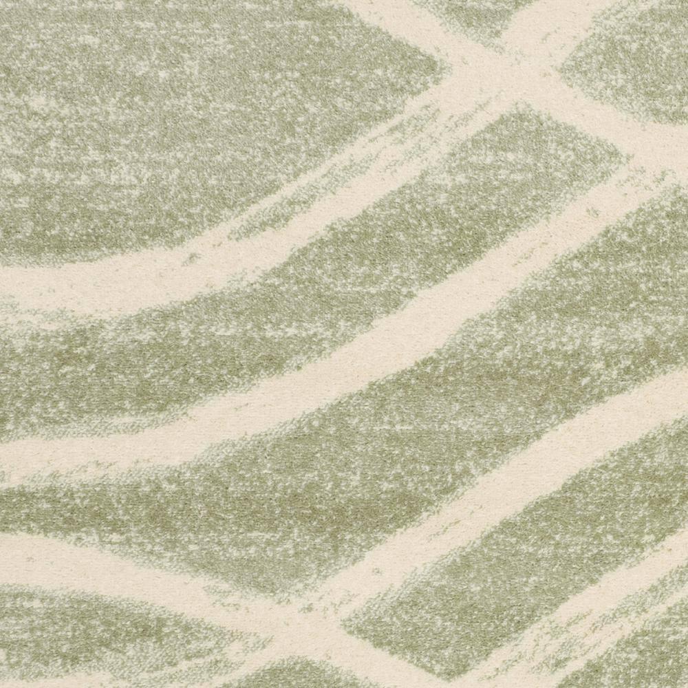 Adirondack ADR125 Machine Made Indoor Area Rug - Sage/Cream - 6'x9' - Safavieh
