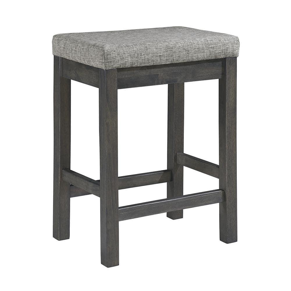 Lexicon Connected 4 Piece Wood Counter Height Dining Set in Brownish Gray