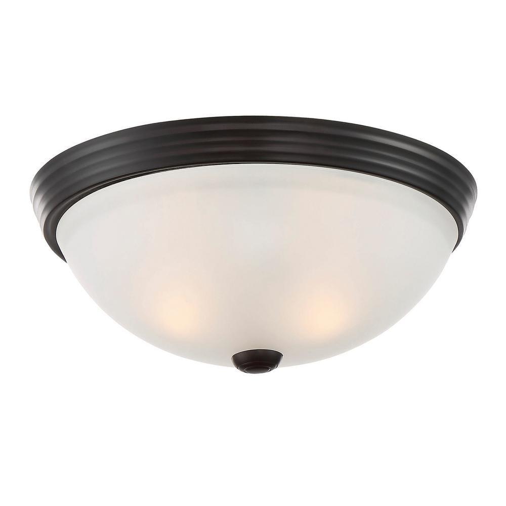 Savoy House NULL 2 - Light Flush Mount in  English Bronze