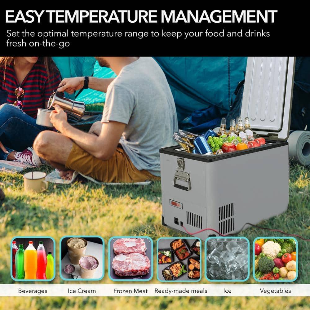 Whynter FM-452SG Whynter Elite 45 Quart Slimfit Portable Freezer/Refrigerator with 12v DC option