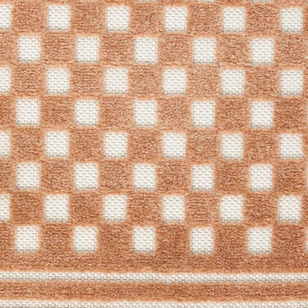 Nourison Casual 2' x 6' Copper Modern Indoor Rug