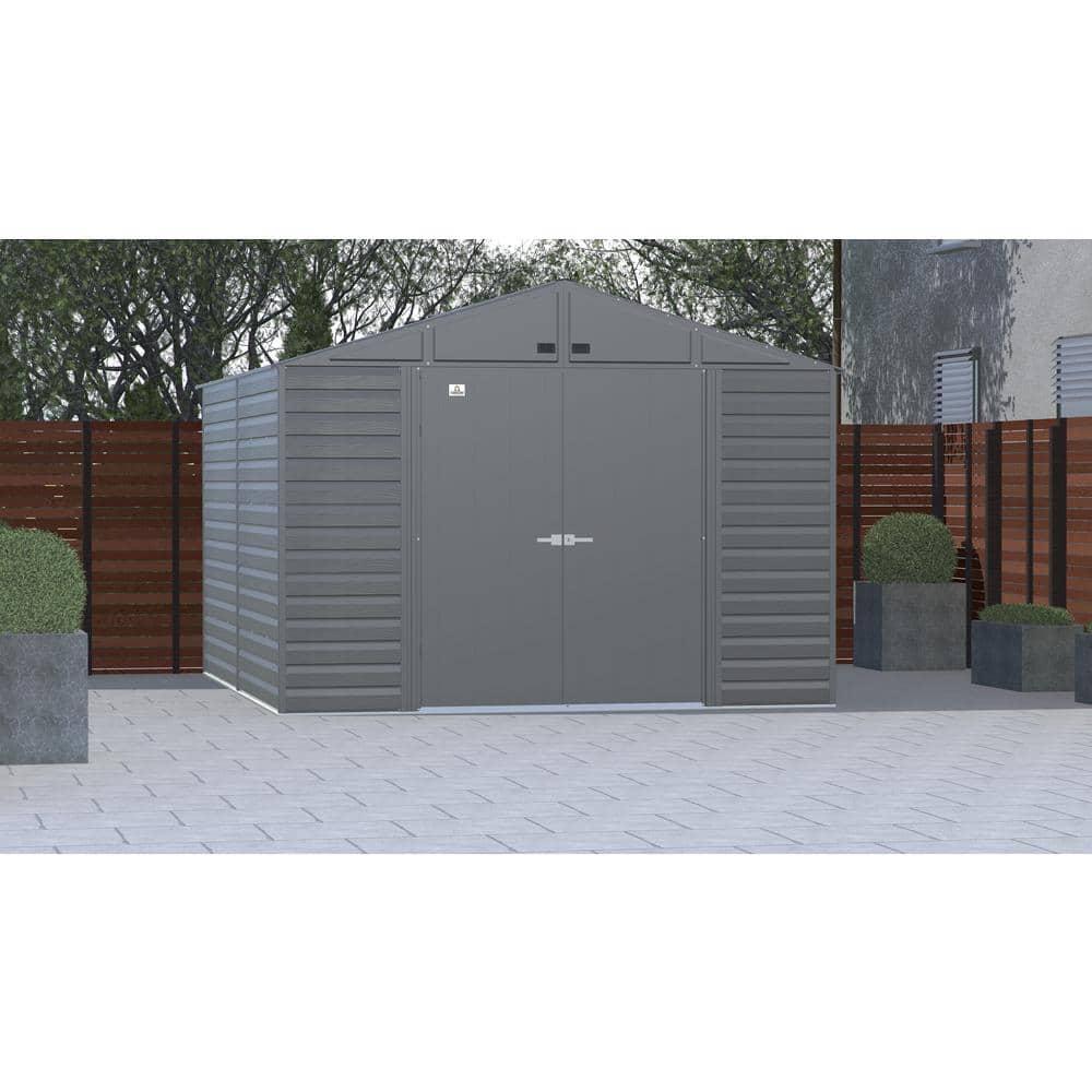 Arrow 10 ft. W x 12 ft. D Metal Storage Shed