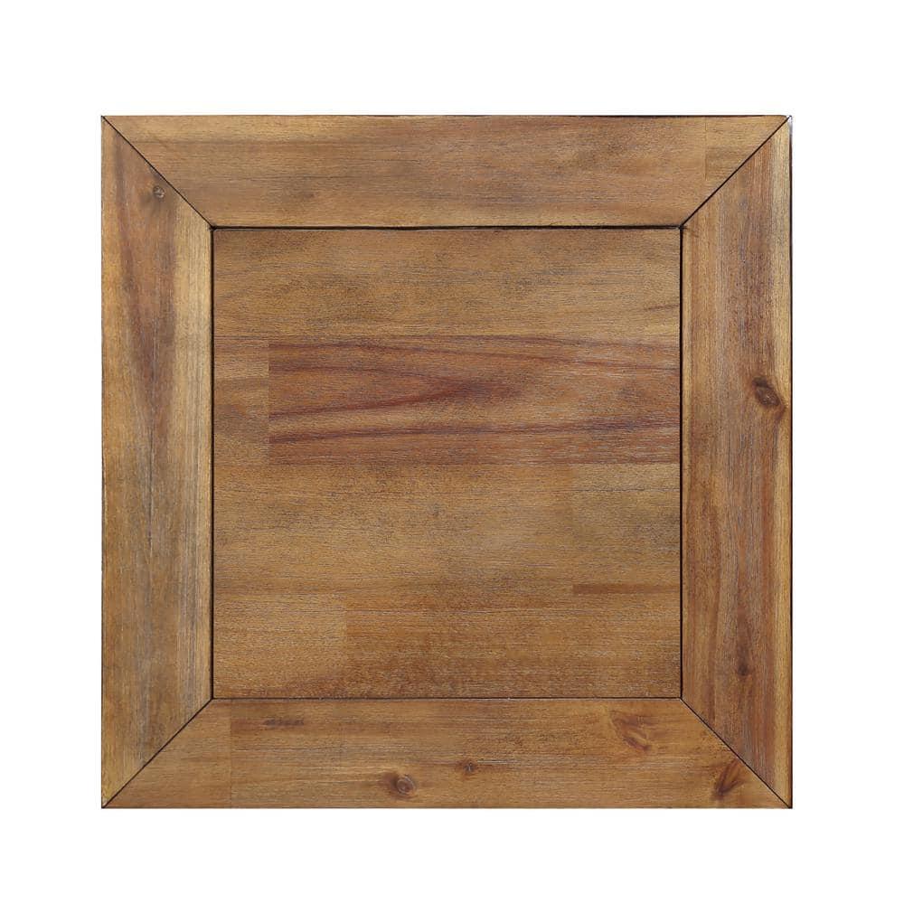 Steve Silver 23" Lantana End Table in Antique Brown Honey