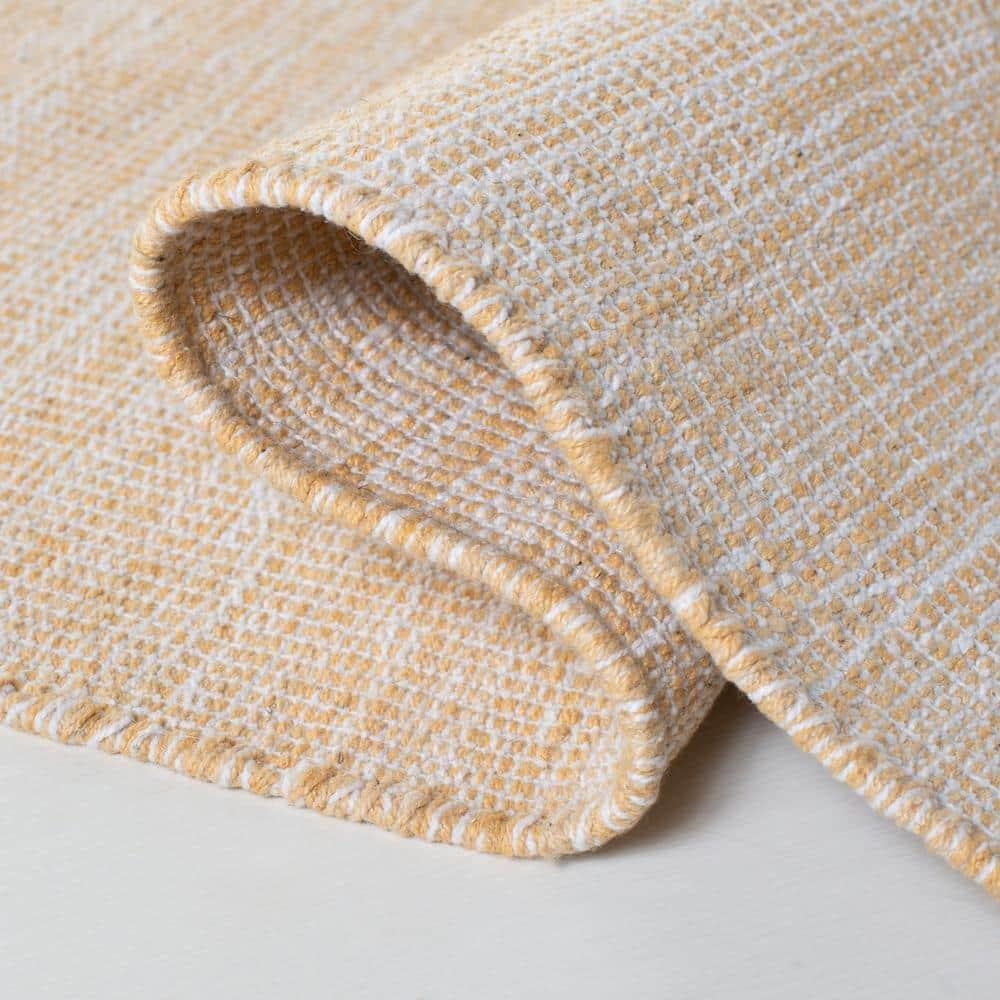 Montauk MTK250 Hand Woven, Flat Weave Indoor Area Rug - Gold - 8'x10' - Safavieh