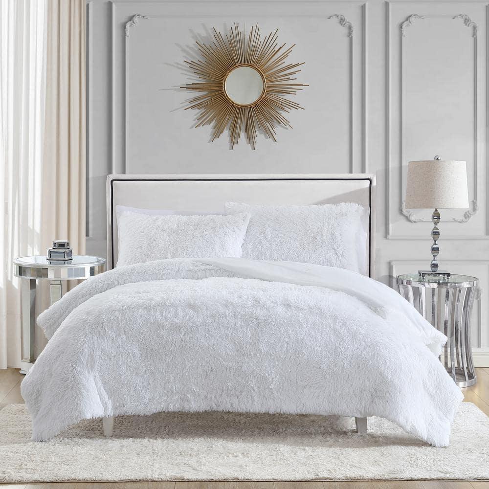 Juicy Couture Juicy Couture Shaggy Faux Fur Comforter & Shams Bedding Sets