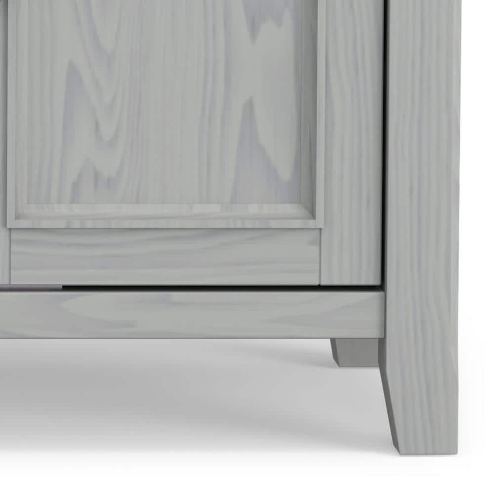 Simpli Home Amherst SOLID WOOD TV Media Stand  For TVs up to 60 inches