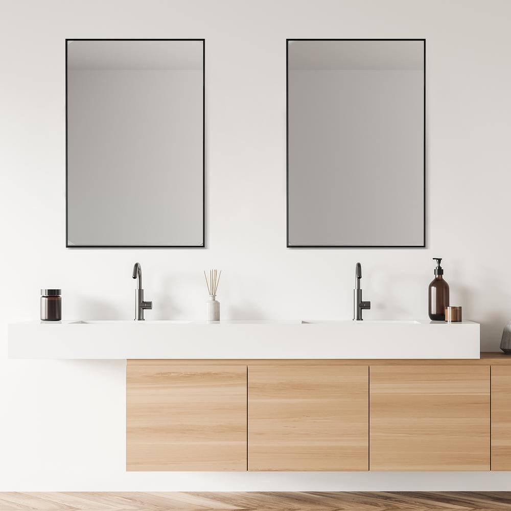 Altair Metal Flat Wall Mirror