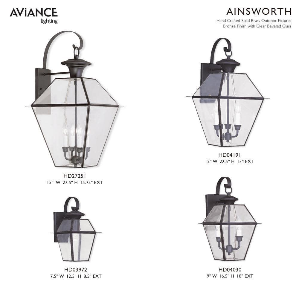 Livex Lighting Westover 3 - Light Wall Light in  Bronze