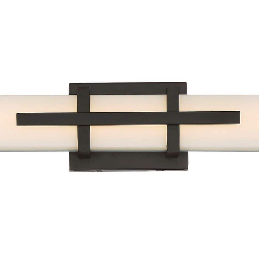 62/876-Nuvo Lighting-Grill-39W 1 LED Wall Sconce-4 Inches Wide-Aged Bronze Finish