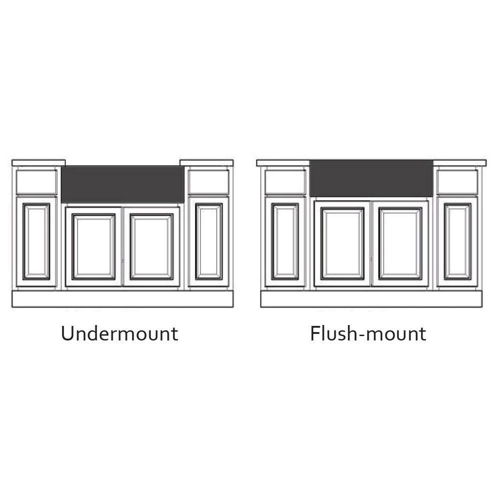 Ruvati 33 inch Fireclay Farmhouse Apron-Front Kitchen Sink Reversible