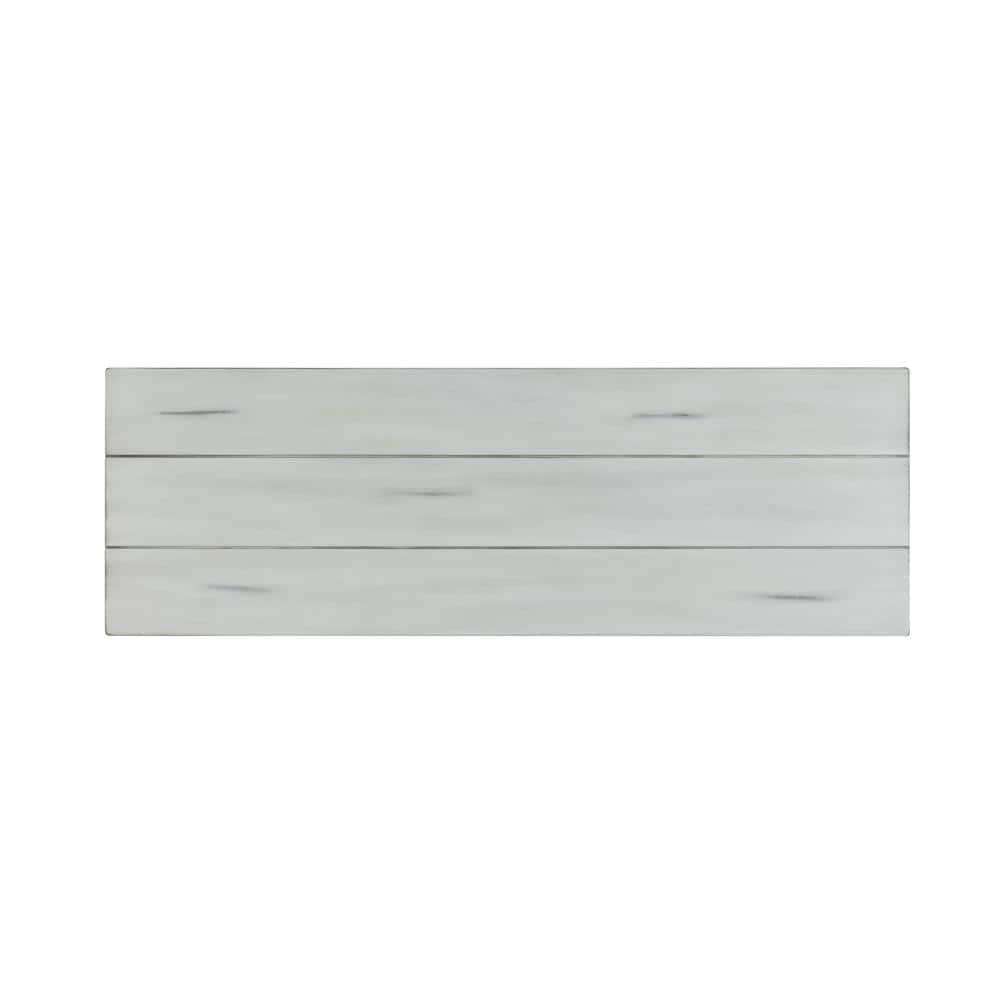 Boraam Jamestown 18in Dining Height Backless Wood Dining Bench 48-inch wide