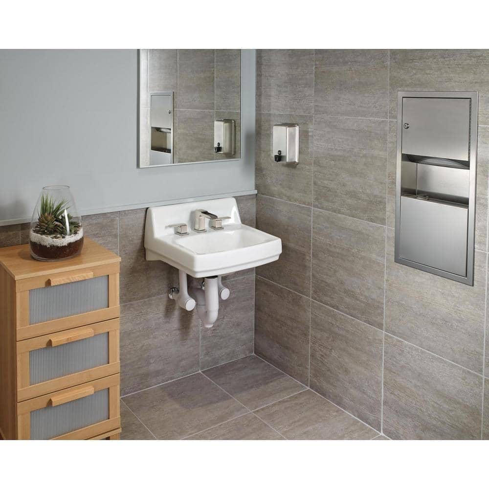 Ara Widespread Bathroom Faucet with Drain Assembly and DIAMOND Seal Technology