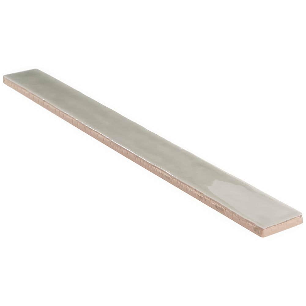 Capetown 2" x 20" Crackled Ceramic Subway Wall Tile (20 pieces/ 5.38 sq. ft./ Case)