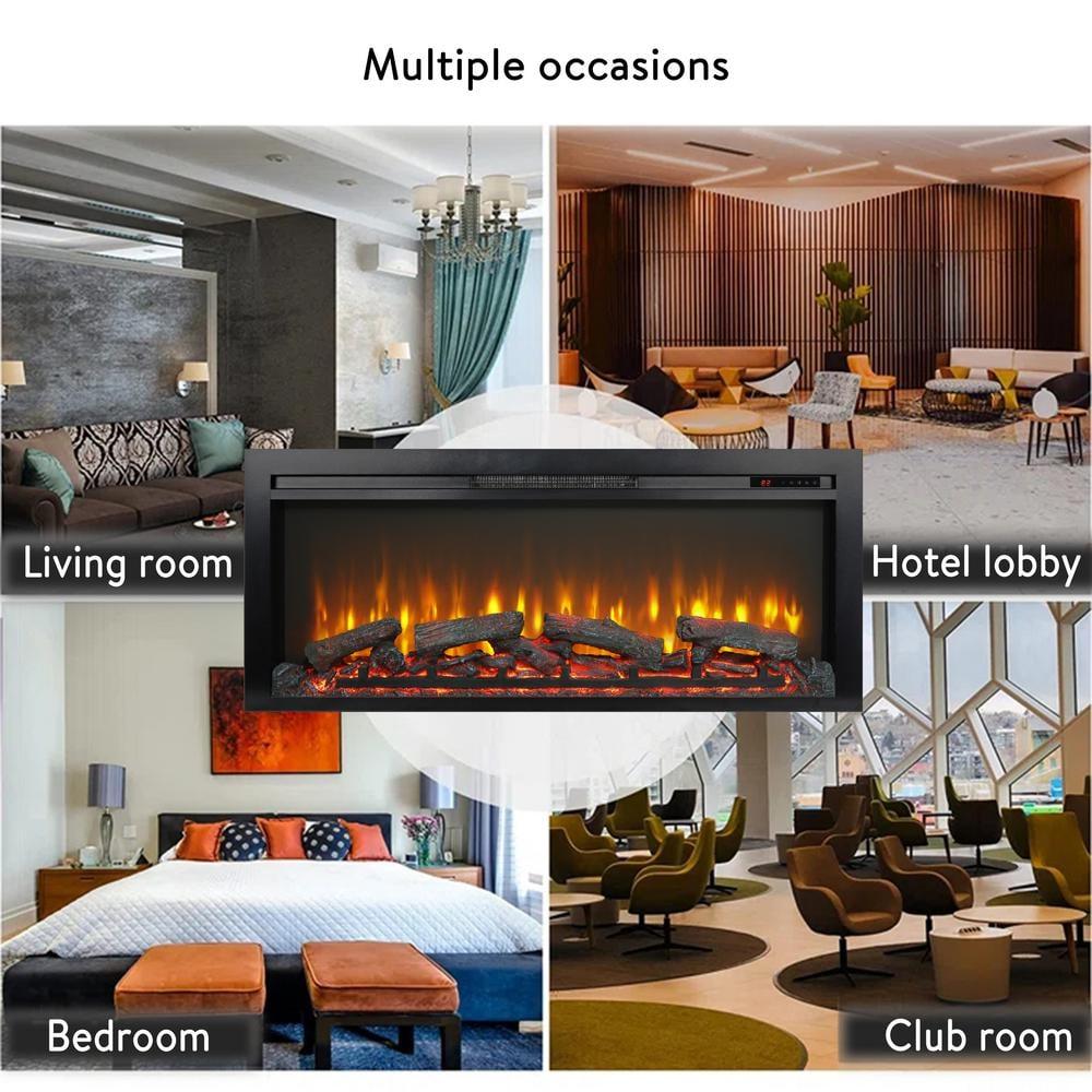 Full Size Bed Frame with Velvet Upholstered Headboard, Platform Bed with Strong Wood Slats, Mattress Foundation, Box Spring Optional, Easy Assembly, Black